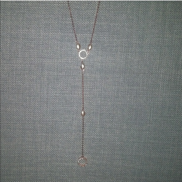 Rose Gold Long Necklace 40” - Picture 6 of 6